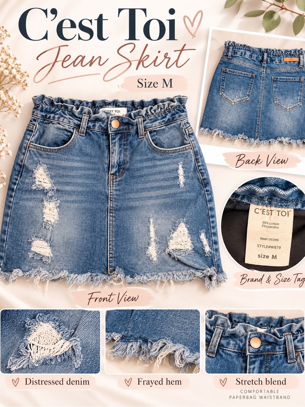 Jean Skirt